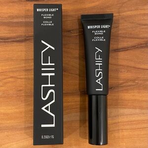 NWT LASHIFY Whisper Light Flexible Bond Clear Transparent 0.25Oz. / 7g